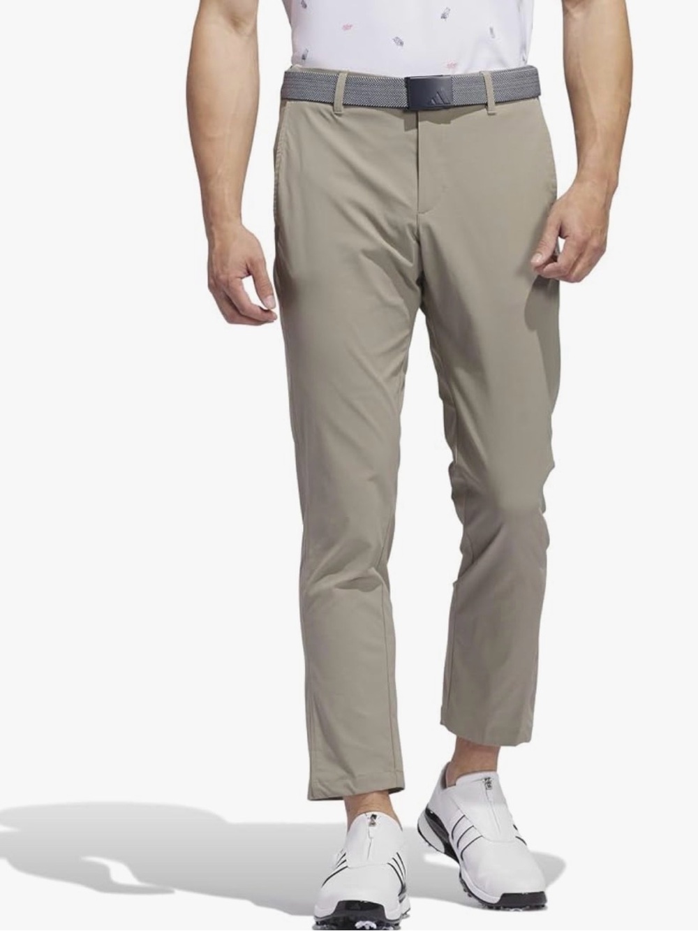 Adidas Men's Ultimate365 Chino Pants Gray Straight Leg IU2845 Size 42x30